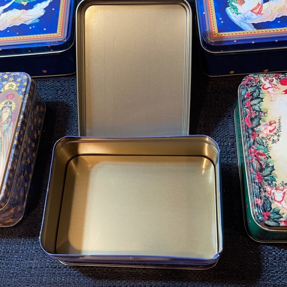 Six Assorted Vintage Gift Tins - Picture 5 of 5
